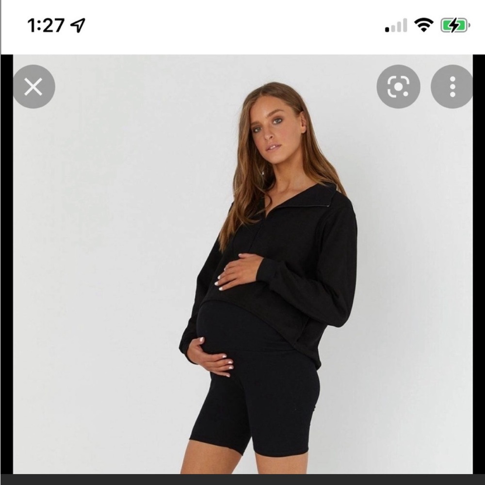 Legoe heritage maternity pullover